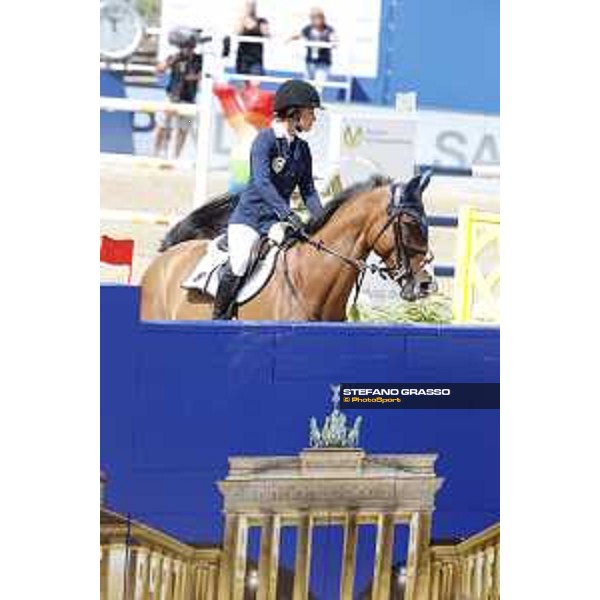 LGCT of Berlin - Class 3 - Jessica Springsteen (USA) on RMF Swinny du Parc - Berlin, Sommergarten, 28 July 2018 - ph.Stefano Grasso/LGCT