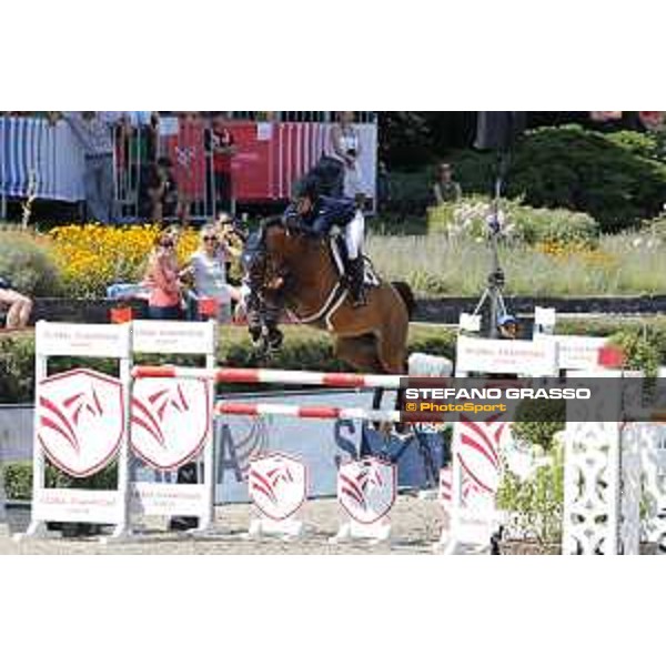 LGCT of Berlin - Class 3 - Jessica Springsteen (USA) on RMF Swinny du Parc - Berlin, Sommergarten, 28 July 2018 - ph.Stefano Grasso/LGCT