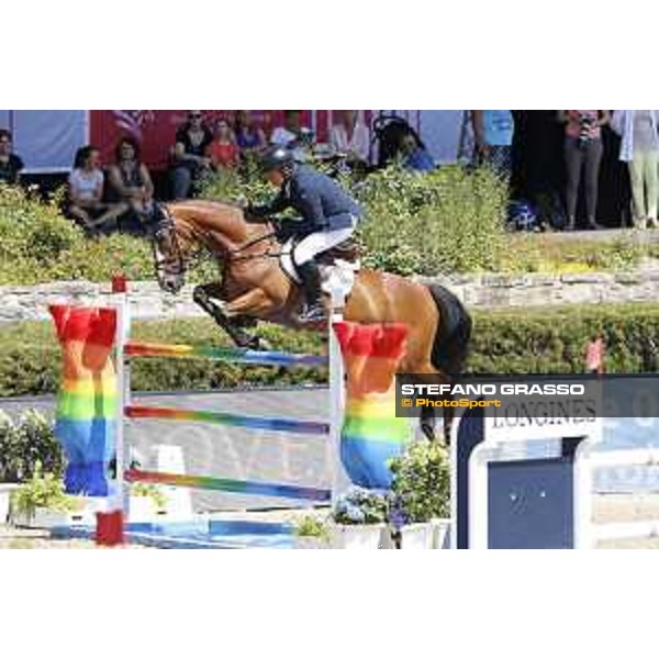 LGCT of Berlin - Class 5 - Wout-Jan van der Schans (NED) on D Angelo - Berlin, Sommergarten, 29 July 2018 - ph.Mario Grassia/LGCT