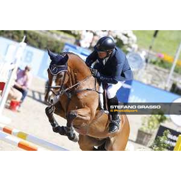 LGCT of Berlin - Class 5 - Wout-Jan van der Schans (NED) on D Angelo - Berlin, Sommergarten, 29 July 2018 - ph.Mario Grassia/LGCT