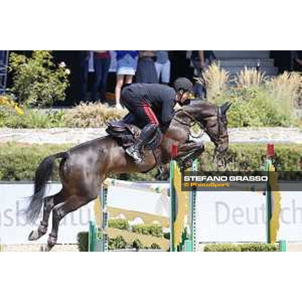LGCT of Berlin - Class 5 - Emanuele Gaudiano on Carlotta - Berlin, Sommergarten, 29 July 2018 - ph.Mario Grassia/LGCT