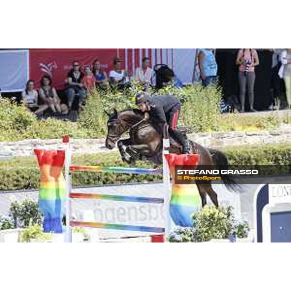 LGCT of Berlin - Class 5 - Emanuele Gaudiano on Carlotta - Berlin, Sommergarten, 29 July 2018 - ph.Mario Grassia/LGCT
