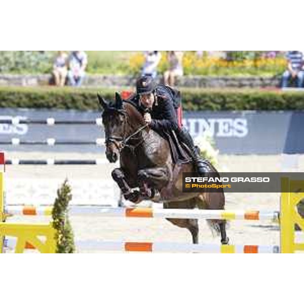 LGCT of Berlin - Class 5 - Emanuele Gaudiano on Carlotta - Berlin, Sommergarten, 29 July 2018 - ph.Mario Grassia/LGCT