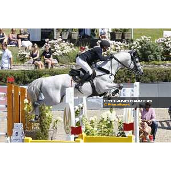 LGCT of Berlin - Class 5 - Karel Cox (BEL) on Cascor Z - Berlin, Sommergarten, 29 July 2018 - ph.Mario Grassia/LGCT