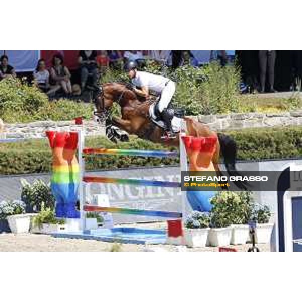 LGCT of Berlin - Class 5 - Markus Brinkmann on Pikeur Quick Fire - Berlin, Sommergarten, 29 July 2018 - ph.Mario Grassia/LGCT