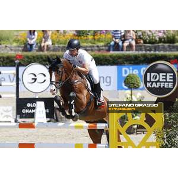 LGCT of Berlin - Class 5 - Markus Brinkmann on Pikeur Quick Fire - Berlin, Sommergarten, 29 July 2018 - ph.Mario Grassia/LGCT