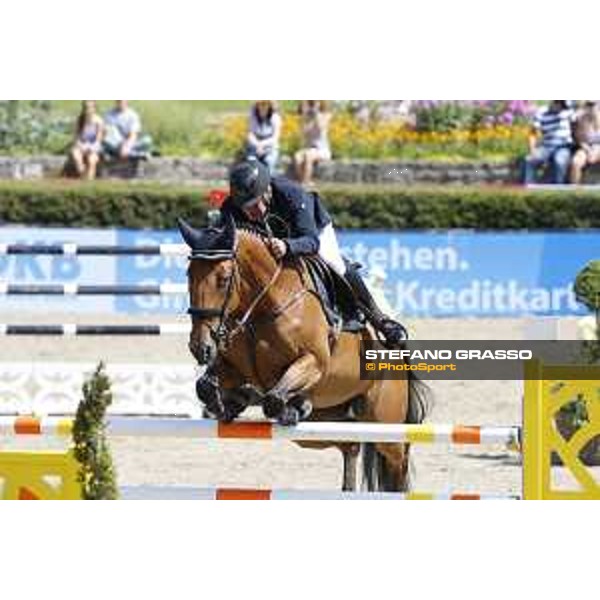 LGCT of Berlin - Class 5 - Roger Yves Bost (FRA) on Castleforbes Talitha - Berlin, Sommergarten, 29 July 2018 - ph.Mario Grassia/LGCT