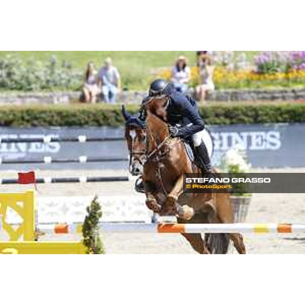 LGCT of Berlin - Class 5 - Felix Hassmann (GER) on Balzaci - Berlin, Sommergarten, 29 July 2018 - ph.Mario Grassia/LGCT