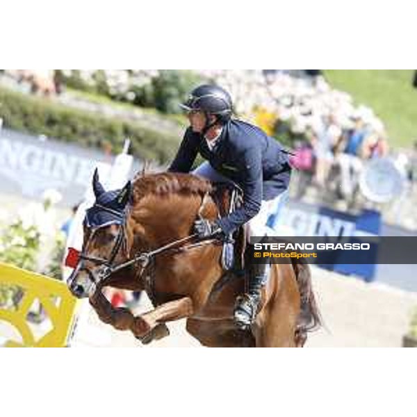 LGCT of Berlin - Class 5 - Felix Hassmann (GER) on Balzaci - Berlin, Sommergarten, 29 July 2018 - ph.Mario Grassia/LGCT