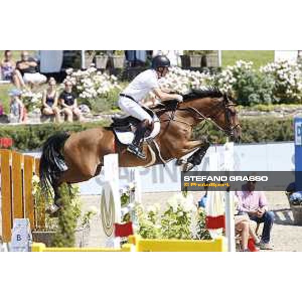 LGCT of Berlin - Class 5 - Michael Whitaker (GBR) on Herold N - Berlin, Sommergarten, 29 July 2018 - ph.Mario Grassia/LGCT