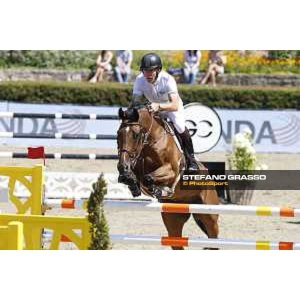LGCT of Berlin - Class 5 - Michael Whitaker (GBR) on Herold N - Berlin, Sommergarten, 29 July 2018 - ph.Mario Grassia/LGCT