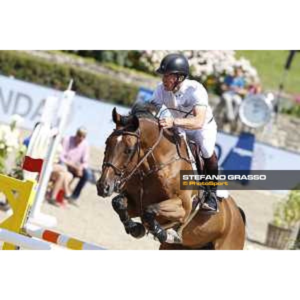 LGCT of Berlin - Class 5 - Michael Whitaker (GBR) on Herold N - Berlin, Sommergarten, 29 July 2018 - ph.Mario Grassia/LGCT