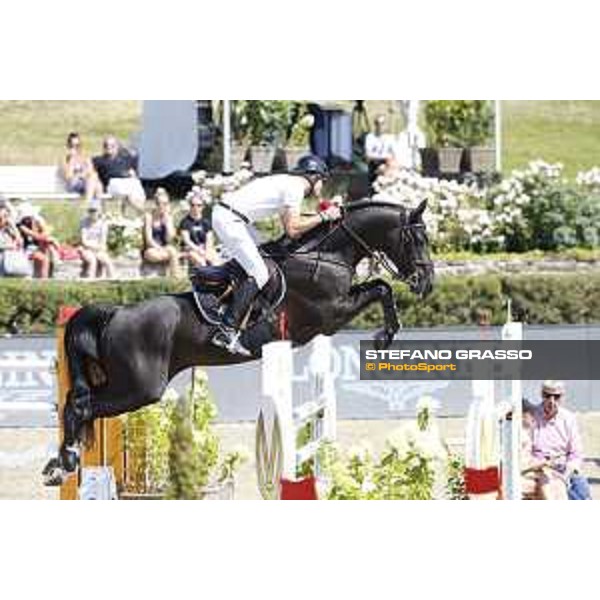 LGCT of Berlin - Class 5 - Constant van Paesschen (BEL) on Vendetta Treize - Berlin, Sommergarten, 29 July 2018 - ph.Mario Grassia/LGCT