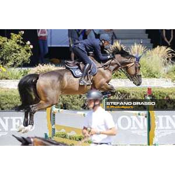 LGCT of Berlin - Class 5 - Lorenzo de Luca (ITA) on Ensor de Litrange XII - Berlin, Sommergarten, 29 July 2018 - ph.Mario Grassia/LGCT