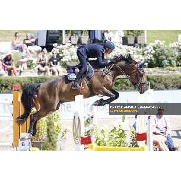 LGCT of Berlin - Class 5 - Lorenzo de Luca (ITA) on Ensor de Litrange XII - Berlin, Sommergarten, 29 July 2018 - ph.Mario Grassia/LGCT