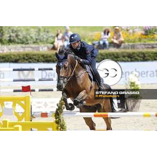 LGCT of Berlin - Class 5 - Lorenzo de Luca (ITA) on Ensor de Litrange XII - Berlin, Sommergarten, 29 July 2018 - ph.Mario Grassia/LGCT
