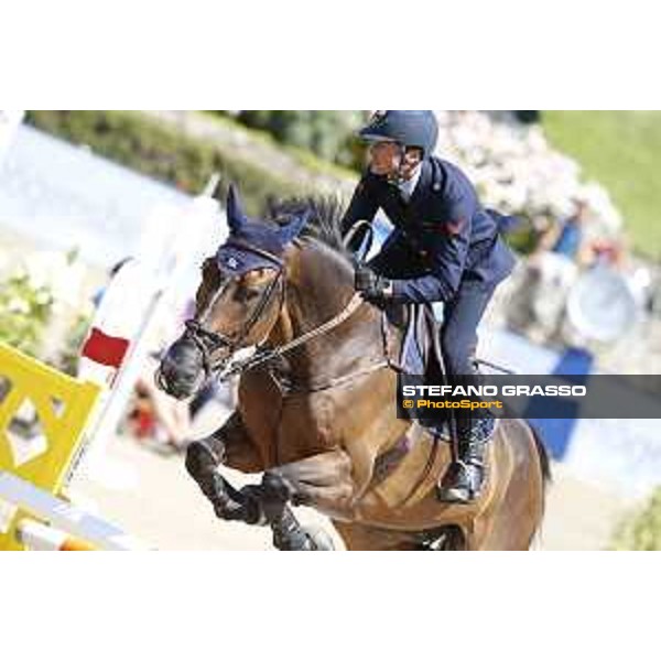 LGCT of Berlin - Class 5 - Lorenzo de Luca (ITA) on Ensor de Litrange XII - Berlin, Sommergarten, 29 July 2018 - ph.Mario Grassia/LGCT