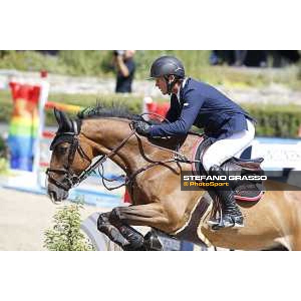LGCT of Berlin - Class 5 - Cameron Hanley (IRL) on Theoreme du Desir - Berlin, Sommergarten, 29 July 2018 - ph.Mario Grassia/LGCT