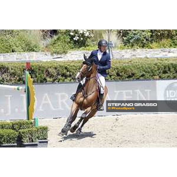 LGCT of Berlin - Class 5 - Cameron Hanley (IRL) on Theoreme du Desir - Berlin, Sommergarten, 29 July 2018 - ph.Mario Grassia/LGCT