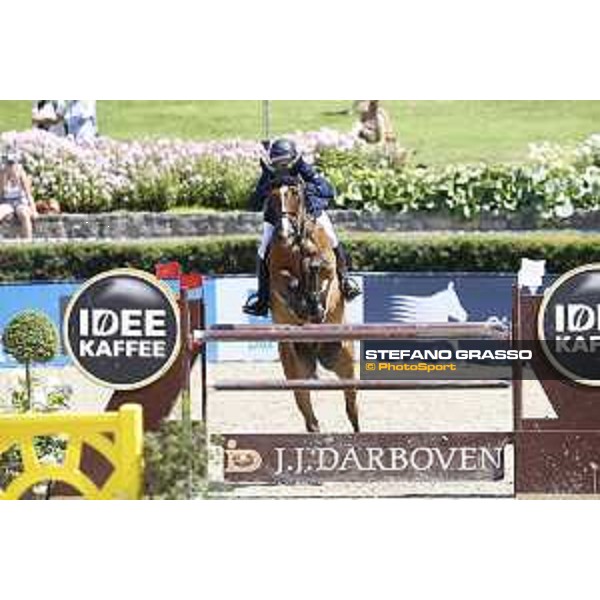 LGCT of Berlin - Class 5 - Cameron Hanley (IRL) on Theoreme du Desir - Berlin, Sommergarten, 29 July 2018 - ph.Mario Grassia/LGCT