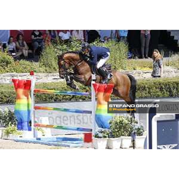 LGCT of Berlin - Class 5 - Julien Epaillard (FRA) on Safari D Auge - Berlin, Sommergarten, 29 July 2018 - ph.Mario Grassia/LGCT