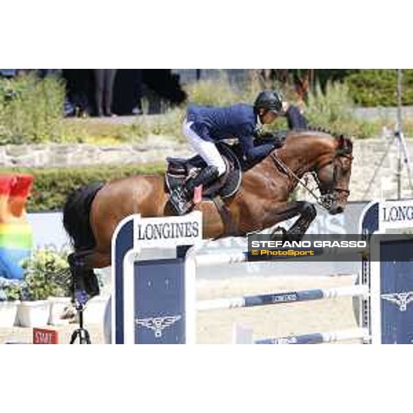 LGCT of Berlin - Class 5 - Julien Epaillard (FRA) on Safari D Auge - Berlin, Sommergarten, 29 July 2018 - ph.Mario Grassia/LGCT
