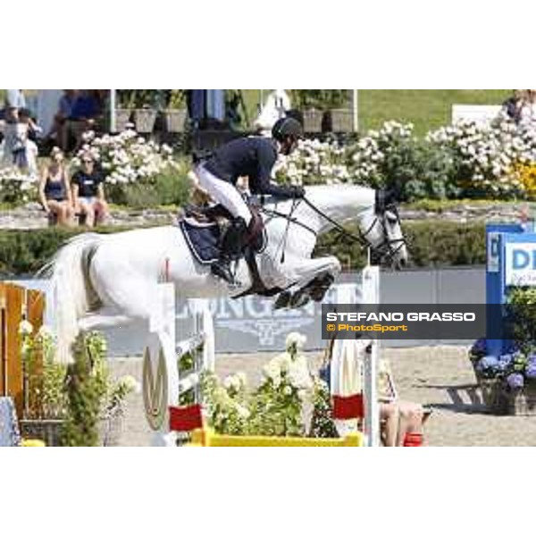 LGCT of Berlin - Class 5 - Emil Hallundbaek (DEN) on Jasmin Af Hagalund - Berlin, Sommergarten, 29 July 2018 - ph.Mario Grassia/LGCT