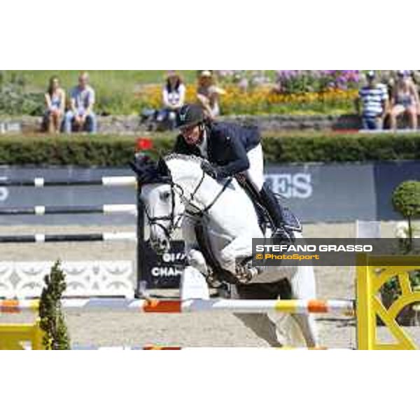 LGCT of Berlin - Class 5 - Emil Hallundbaek (DEN) on Jasmin Af Hagalund - Berlin, Sommergarten, 29 July 2018 - ph.Mario Grassia/LGCT