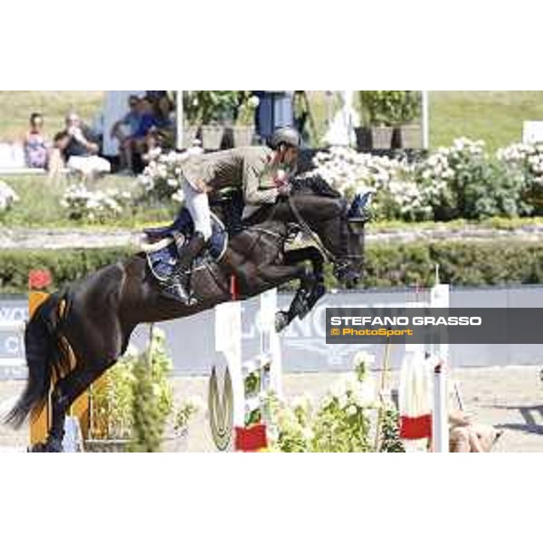 LGCT of Berlin - Class 5 - Alberto Zorzi (ITA) on Viceversa de la Roque - Berlin, Sommergarten, 29 July 2018 - ph.Mario Grassia/LGCT