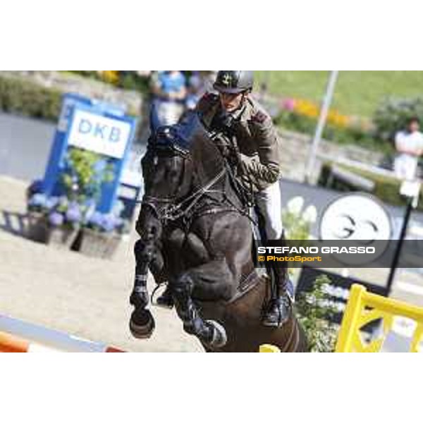 LGCT of Berlin - Class 5 - Alberto Zorzi (ITA) on Viceversa de la Roque - Berlin, Sommergarten, 29 July 2018 - ph.Mario Grassia/LGCT