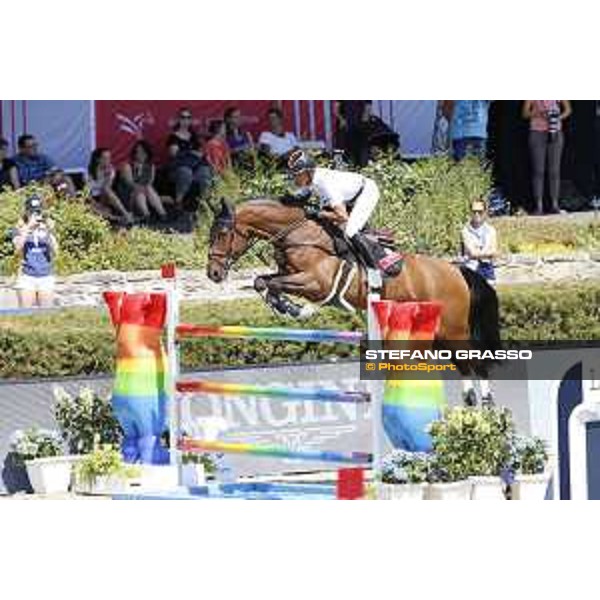 LGCT of Berlin - Class 5 - Pius Schwizer (SUI) on Living The Dream - Berlin, Sommergarten, 29 July 2018 - ph.Mario Grassia/LGCT