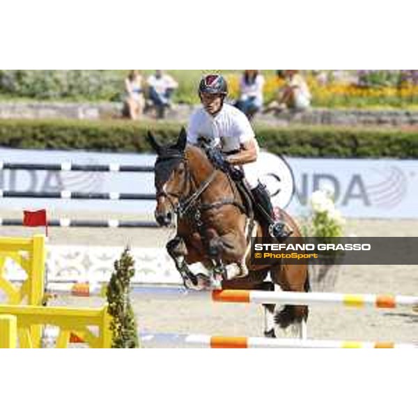 LGCT of Berlin - Class 5 - Pius Schwizer (SUI) on Living The Dream - Berlin, Sommergarten, 29 July 2018 - ph.Mario Grassia/LGCT
