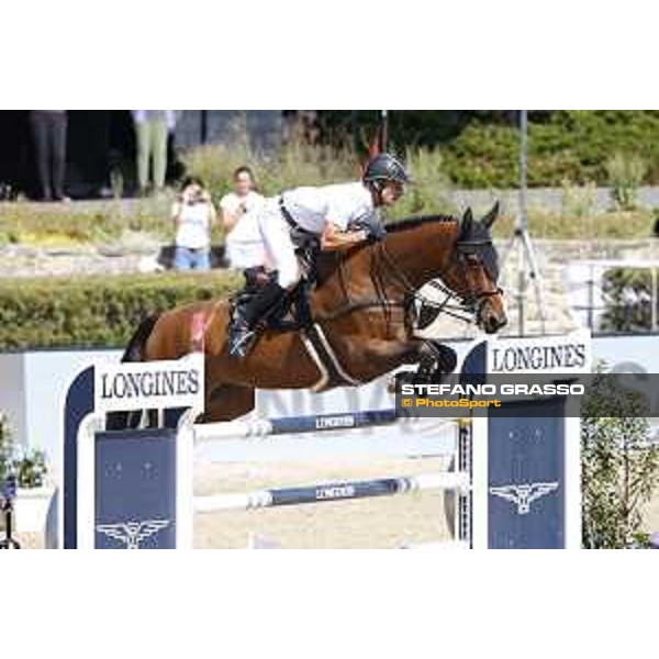 LGCT of Berlin - Class 5 - Pius Schwizer (SUI) on Living The Dream - Berlin, Sommergarten, 29 July 2018 - ph.Mario Grassia/LGCT