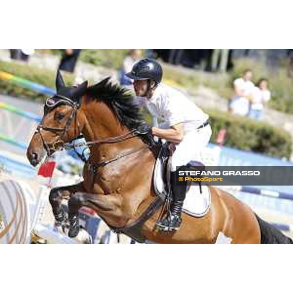 LGCT of Berlin - Class 5 - Sergio Alvarez Moya (ESP) on G&C Wolf - Berlin, Sommergarten, 29 July 2018 - ph.Mario Grassia/LGCT