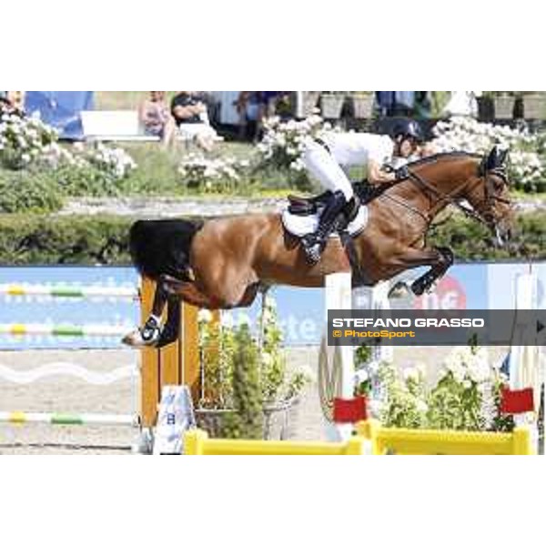 LGCT of Berlin - Class 5 - Sergio Alvarez Moya (ESP) on G&C Wolf - Berlin, Sommergarten, 29 July 2018 - ph.Mario Grassia/LGCT