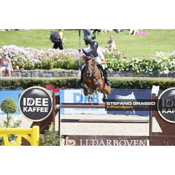 LGCT of Berlin - Class 5 - Sergio Alvarez Moya (ESP) on G&C Wolf - Berlin, Sommergarten, 29 July 2018 - ph.Mario Grassia/LGCT