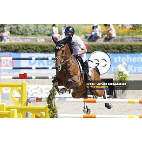 LGCT of Berlin - Class 5 - Sergio Alvarez Moya (ESP) on G&C Wolf - Berlin, Sommergarten, 29 July 2018 - ph.Mario Grassia/LGCT