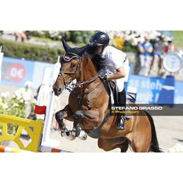 LGCT of Berlin - Class 5 - Sergio Alvarez Moya (ESP) on G&C Wolf - Berlin, Sommergarten, 29 July 2018 - ph.Mario Grassia/LGCT