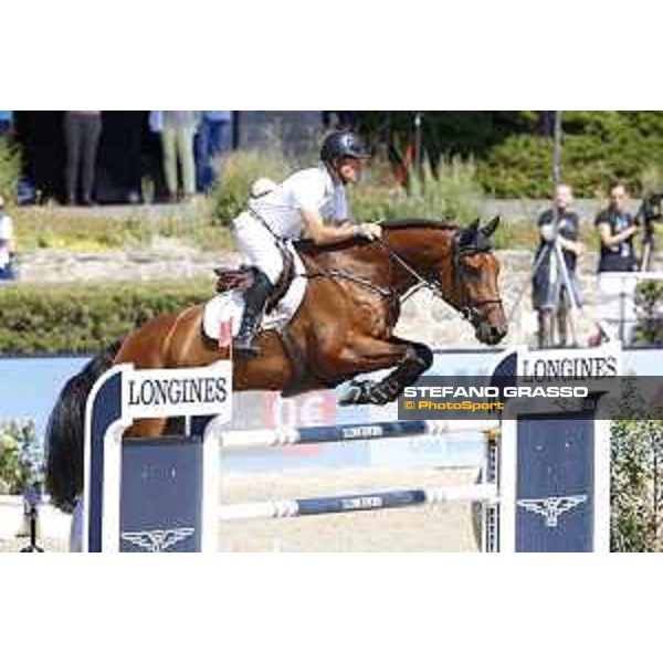 LGCT of Berlin - Class 5 - Rolf Goran Bengtsson (SWE) on Oak Grove\'s Carlyle - Berlin, Sommergarten, 29 July 2018 - ph.Mario Grassia/LGCT