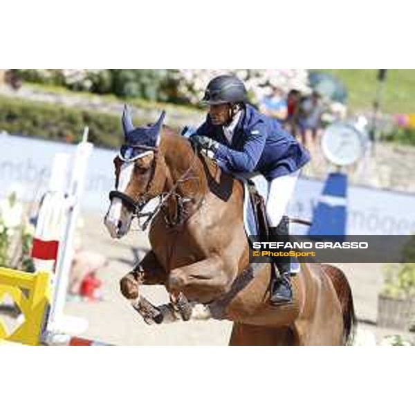 LGCT of Berlin - Class 5 - Sameh El Dahan (EGY) on WKD Aimez Moi - Berlin, Sommergarten, 29 July 2018 - ph.Mario Grassia/LGCT