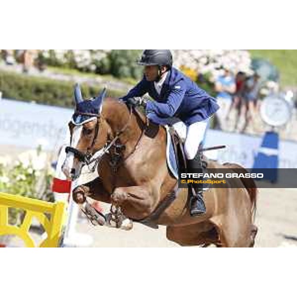 LGCT of Berlin - Class 5 - Sameh El Dahan (EGY) on WKD Aimez Moi - Berlin, Sommergarten, 29 July 2018 - ph.Mario Grassia/LGCT