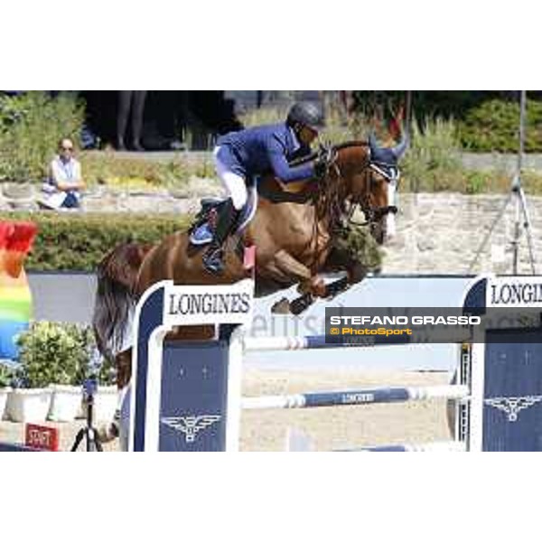 LGCT of Berlin - Class 5 - Sameh El Dahan (EGY) on WKD Aimez Moi - Berlin, Sommergarten, 29 July 2018 - ph.Mario Grassia/LGCT