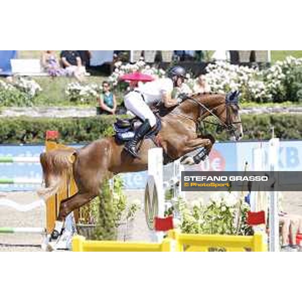 LGCT of Berlin - Class 5 - Holger Wulschner (GER) on Zuckersuess d\'Argilla - Berlin, Sommergarten, 29 July 2018 - ph.Mario Grassia/LGCT