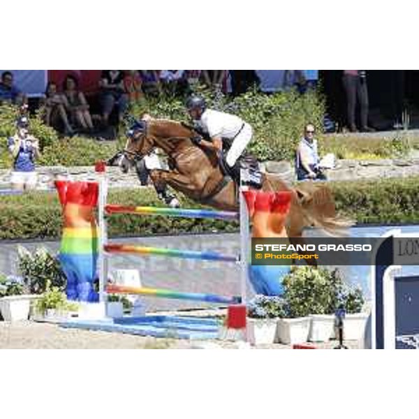 LGCT of Berlin - Class 5 - Holger Wulschner (GER) on Zuckersuess d\'Argilla - Berlin, Sommergarten, 29 July 2018 - ph.Mario Grassia/LGCT