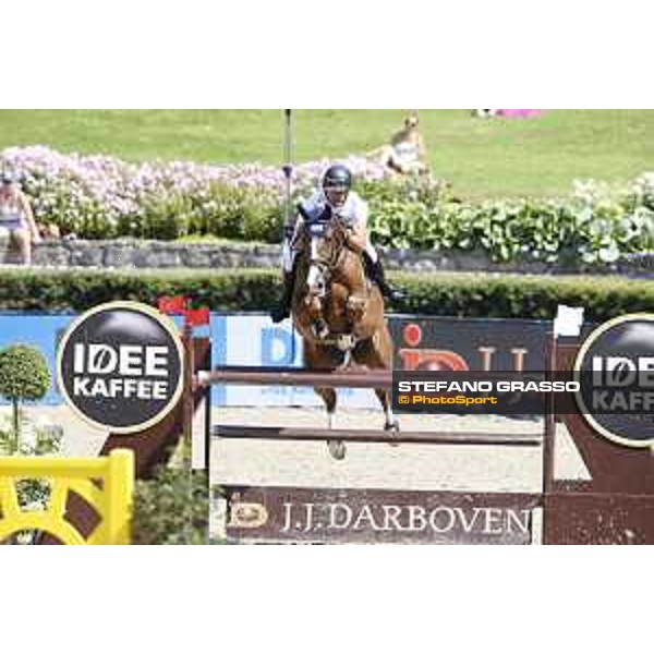 LGCT of Berlin - Class 5 - Holger Wulschner (GER) on Zuckersuess d\'Argilla - Berlin, Sommergarten, 29 July 2018 - ph.Mario Grassia/LGCT