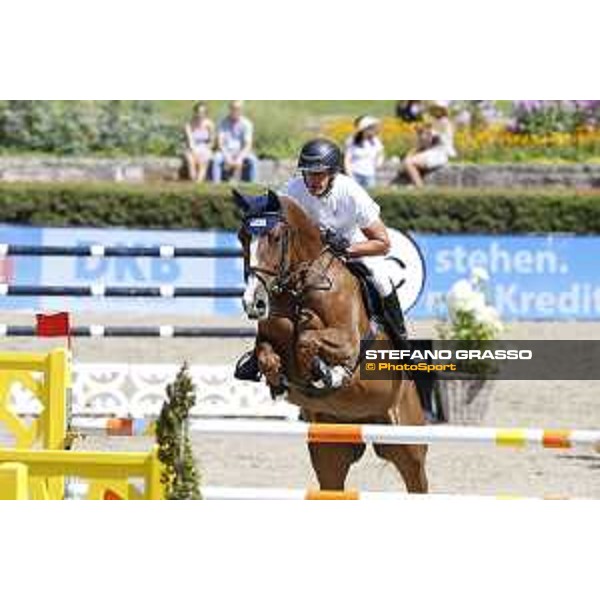 LGCT of Berlin - Class 5 - Holger Wulschner (GER) on Zuckersuess d\'Argilla - Berlin, Sommergarten, 29 July 2018 - ph.Mario Grassia/LGCT