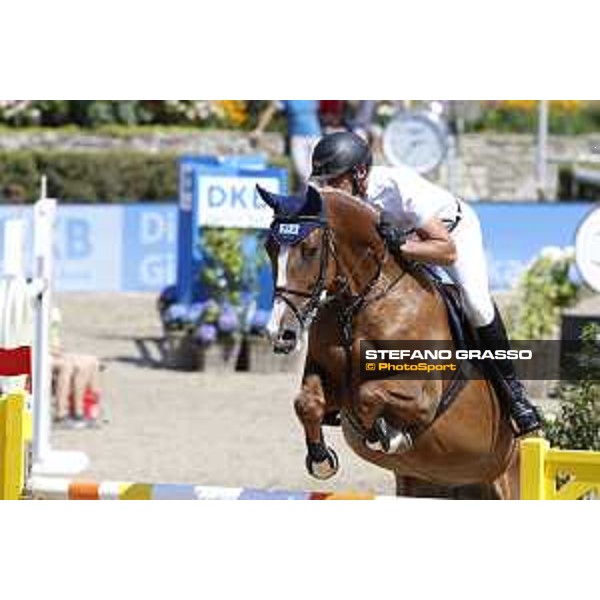 LGCT of Berlin - Class 5 - Holger Wulschner (GER) on Zuckersuess d\'Argilla - Berlin, Sommergarten, 29 July 2018 - ph.Mario Grassia/LGCT