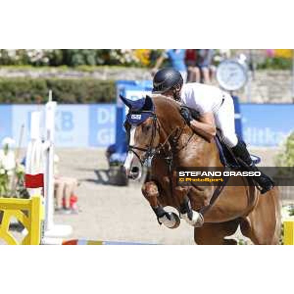 LGCT of Berlin - Class 5 - Holger Wulschner (GER) on Zuckersuess d\'Argilla - Berlin, Sommergarten, 29 July 2018 - ph.Mario Grassia/LGCT