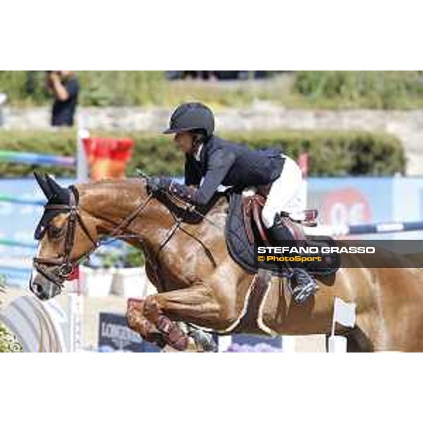 LGCT of Berlin - Class 5 - Megane Moissonier (FRA) on Ultrachic de Charmois - Berlin, Sommergarten, 29 July 2018 - ph.Mario Grassia/LGCT