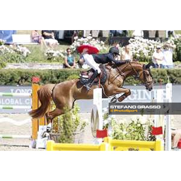 LGCT of Berlin - Class 5 - Megane Moissonier (FRA) on Ultrachic de Charmois - Berlin, Sommergarten, 29 July 2018 - ph.Mario Grassia/LGCT